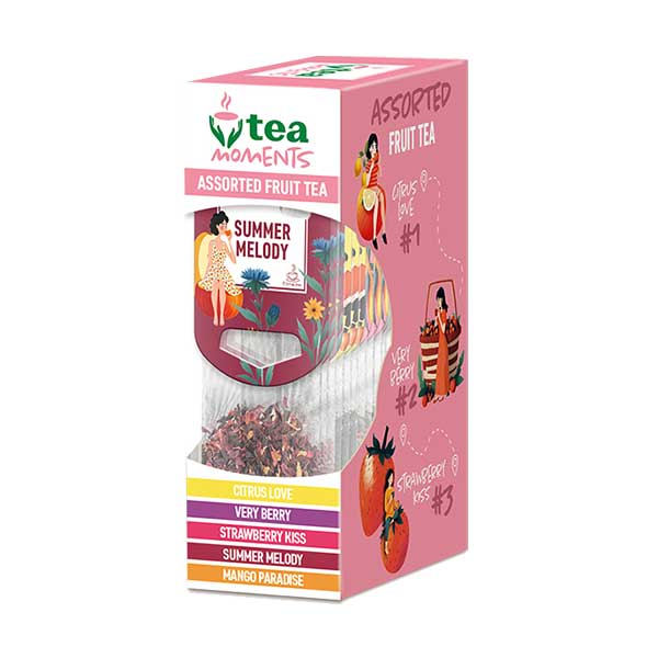 detail Tea Moments Assorted FRUIT TEA, 15 sáčků, 33,6g