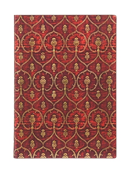detail Paperblanks MIDI zápisník - RED VELVET, nelinkovaný, flexis