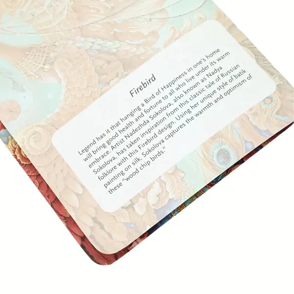 detail Paperblanks Sešit A6, tečkovaný - PTÁCI ŠTĚSTÍ Firebird