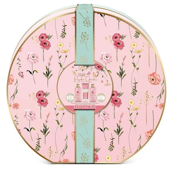 detail Baylis&Harding Rose, Poppy & Vanilla Sada péče o tělo, 5dílná