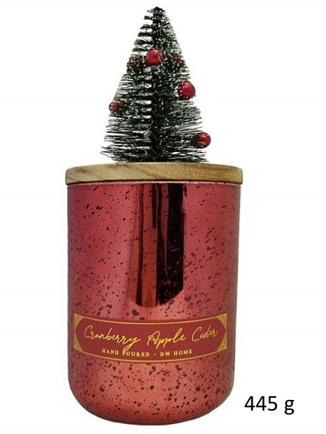 detail DW HOME - CRANBERRY APPLE CIDER, vonná svíčka 445g