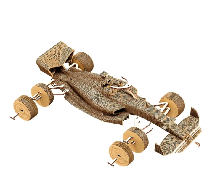 detail Cartonic 3D PUZZLE - RACING CAR, 367 dílků, LEVEL5