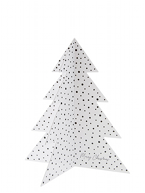 detail Bastion Collections Dekorace Xmas TREE - DOTS, velký 25 cm