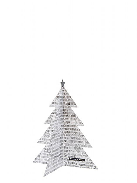 detail Bastion Collections Dekorace Xmas TREE - ČÁRKY, malý 16,4 cm