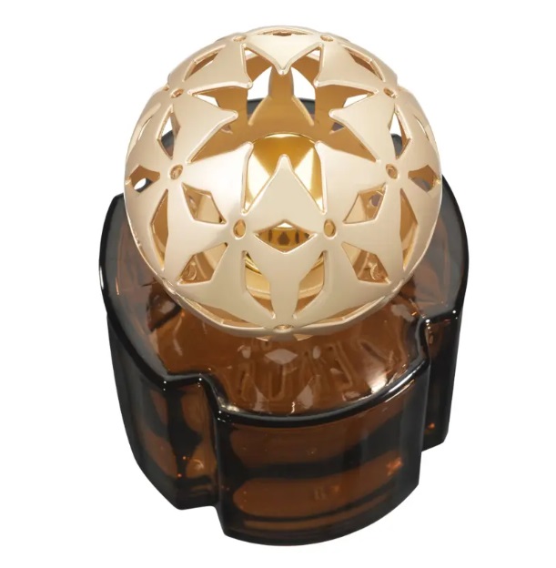 detail Maison Berger POMELIS brown, katal. lampa, náplň Vanilla Magnificence 250ml