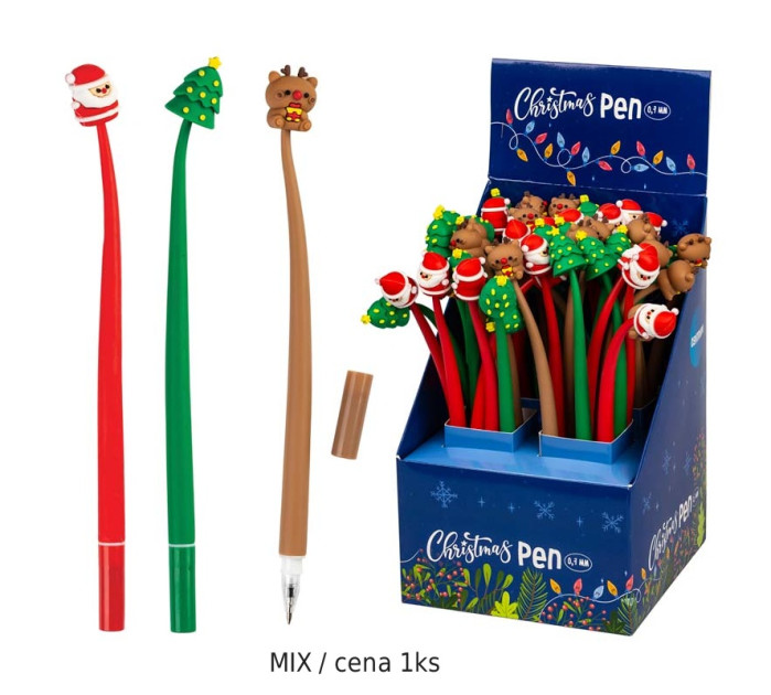detail Ditipo Christmas Pen 0,7mm MIX / cena 1ks (silky)