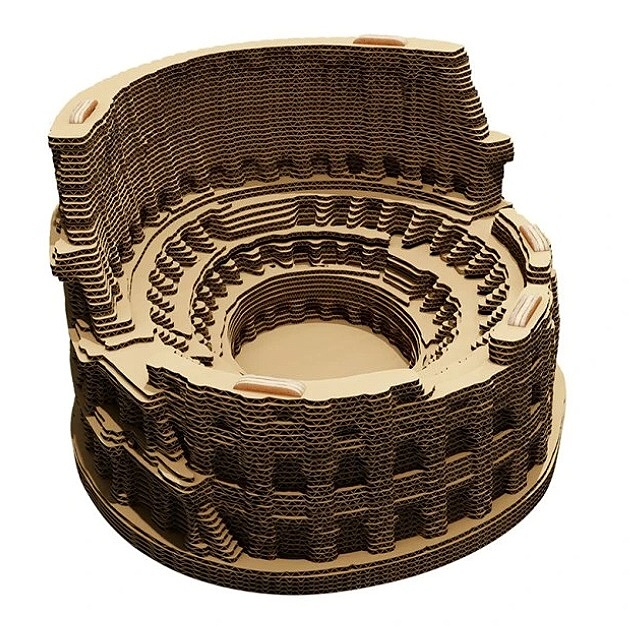 detail Cartonic 3D PUZZLE - COLOSSEUM, 74 dílků, LEVEL4