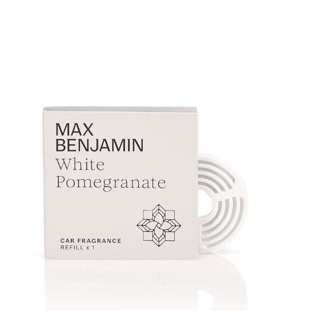 detail Max Benjamin Náplň vůně do auta WHITE POMEGRANATE, 1 ks