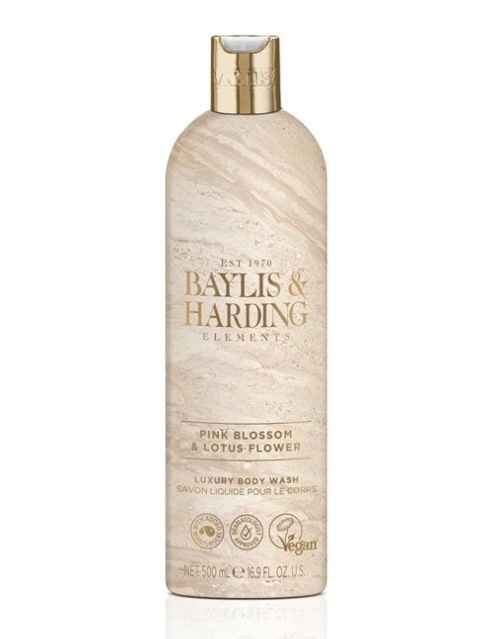 detail Baylis&Harding Sprchový gel - Pink Blossom&Lotus Flower, 500 ml