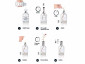 náhled Maison Berger FRESH LINEN, náplň do katalytické lampy 500 ml