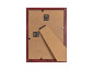 náhled Rámeček dřevěný MDF 13x18 cm Fandy STYLE mahagonový