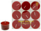 náhled Home Society Collection Čajové svíčky 8 hodinové - Red, 9ks