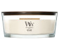 náhled Vonná svíčka WoodWick White Honey, široký knot, 453,6 g