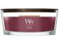 náhled Vonná svíčka WoodWick Dark Cherry, široký knot 453 g