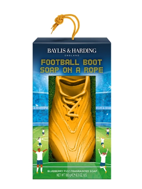 detail Baylis&Harding FOOTBALL, tuhé mýdlo v dárkovém boxu