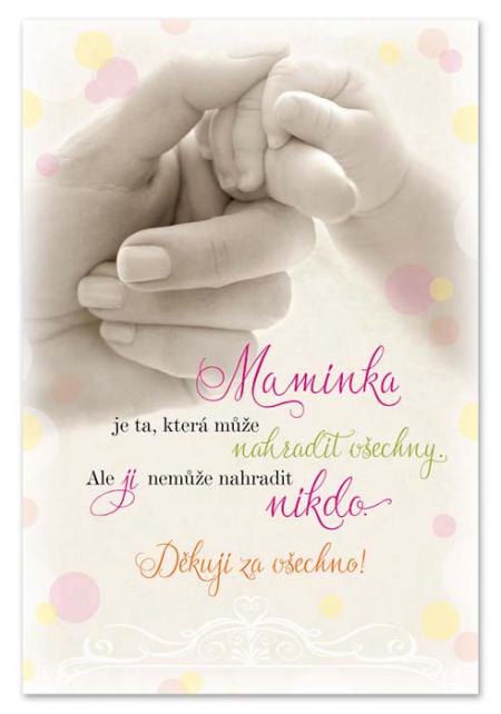 detail Ditipo Hrací přání pro maminky MÁMA / Lunetic