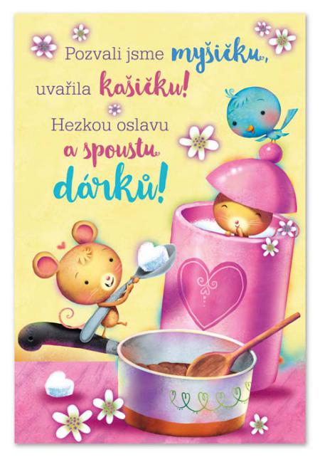 detail Ditipo Hrací přání dětské VAŘILI JSME KAŠI / Jiří Helekal