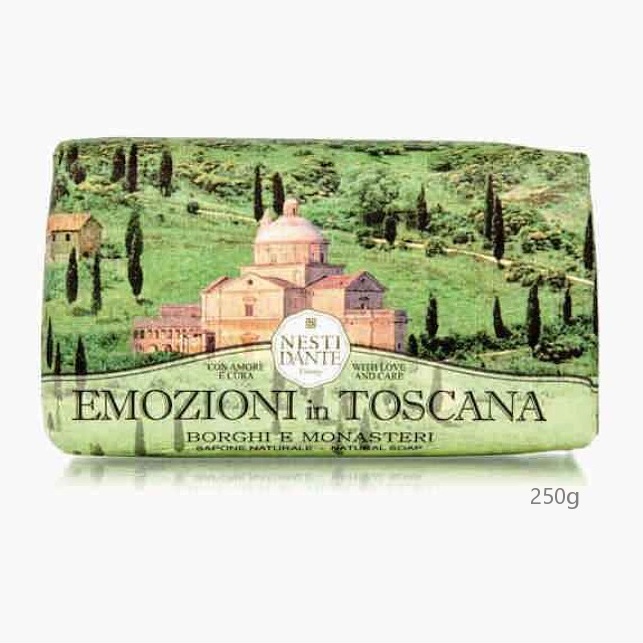 detail Nesti Dante Emozioni in Toscana - Villages & Monasteries, tuhé mýdlo 250g