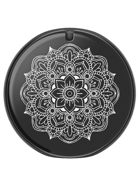 detail PopSockets PopTop Gen.2, PopMirror MYSTIC MANDALA, se zrcátkem, výměnný vršek