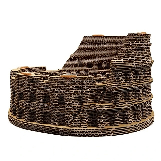 detail Cartonic 3D PUZZLE - COLOSSEUM, 74 dílků, LEVEL4