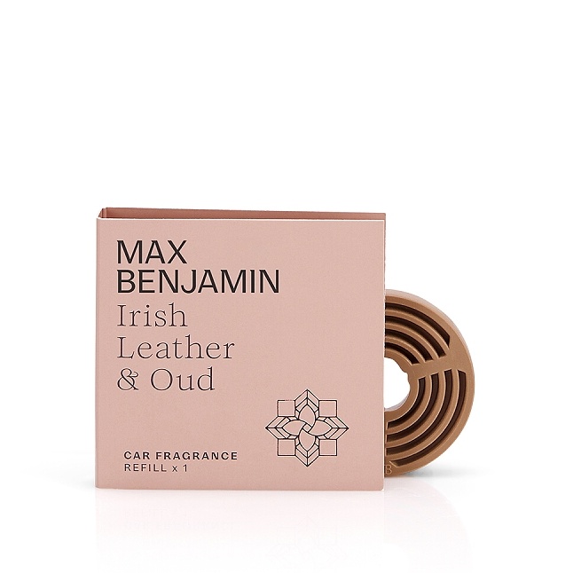 detail Max Benjamin Náplň vůně do auta IRISH LEATHER & OUD, 1 ks