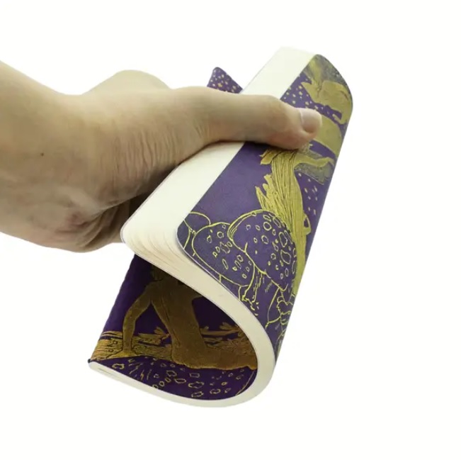 detail Paperblanks Sešit A5, tečkovaný - FIALOVÁ VÍLA Violet Fairy
