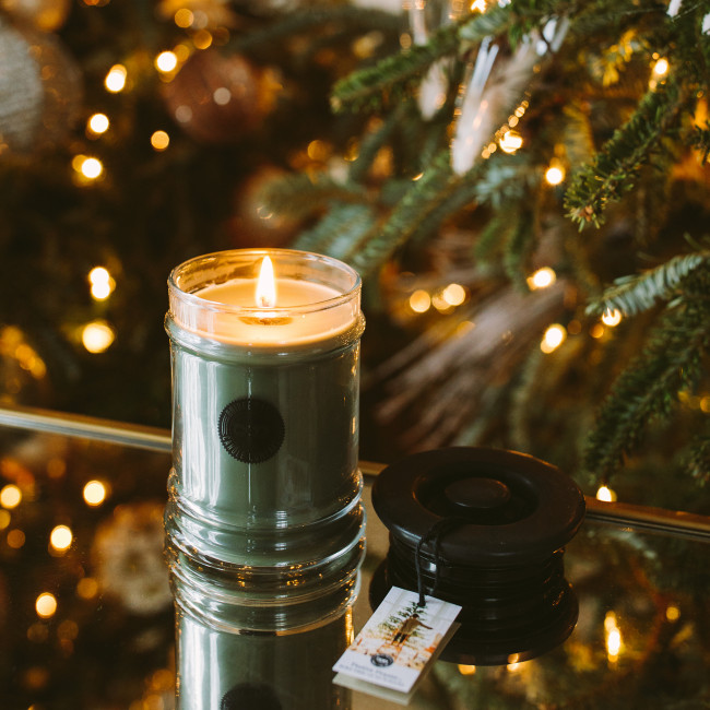detail Bridgewater Festive Frasier, vonná svíčka 250 g