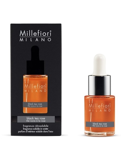 detail Millefiori Milano Vonný olej BLACK TEA ROSE, 15 ml