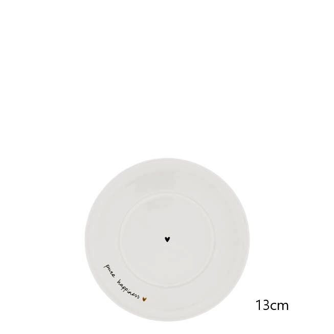 detail Bastion Collections Podšálek White Pure Happiness, 13cm
