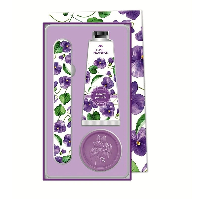 detail Esprit Provence Dárková sada péče o ruce - Fialka, 3dílná