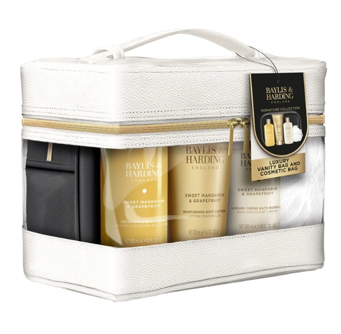 detail Baylis&Harding Mandarin & Grapefruit Dárková sada v taštičce 6dílná