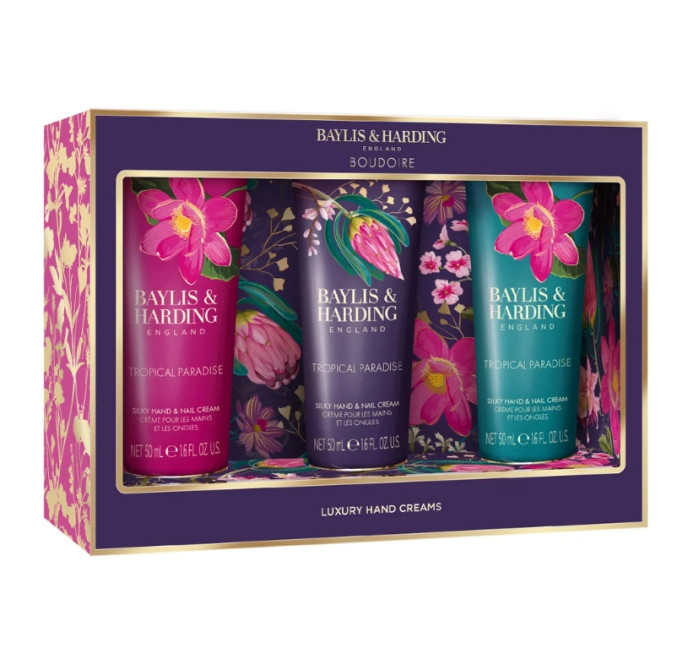 detail Baylis&Harding Tropical Paradise, sada krémů na ruce, 3dílná