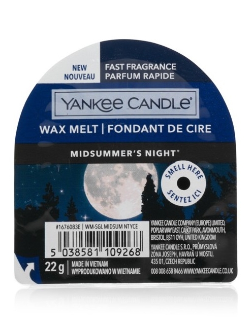 detail Yankee Candle MIDSUMMER'S NIGHT vonný vosk 22 g NEW