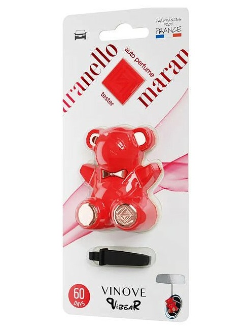 detail VINOVE ViBear MARANELLO, vůně do auta 60dnů