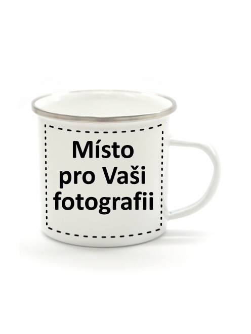 detail Fotohrnek Tradiční PLECHÁČEK lem NEREZ 330ml