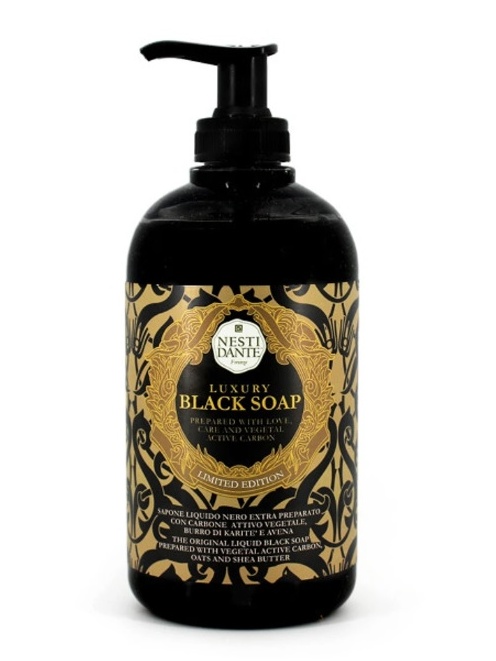 detail Nesti Dante Luxury BLACK SOAP, tekuté mýdlo 500 ml
