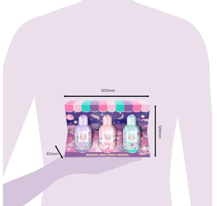 detail Baylis&Harding Unicorn - dárková sada tělových sprejů 3dílná