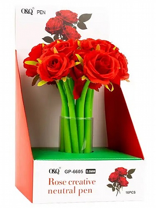 detail Fandy Pero gelové Silky 36 Rose