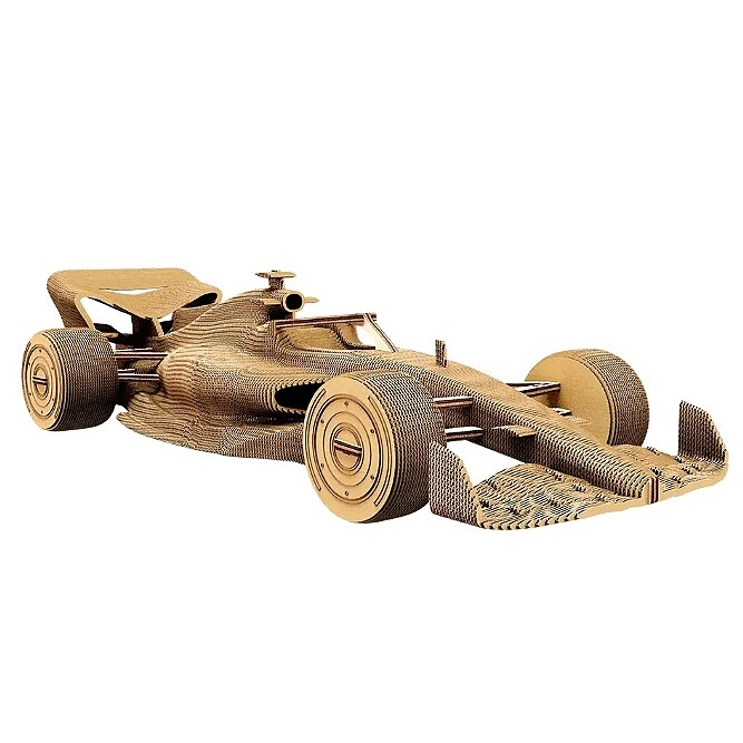 detail Cartonic 3D PUZZLE - RACING CAR, 367 dílků, LEVEL5