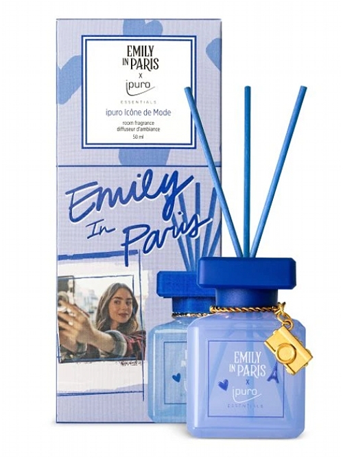 detail Ipuro - EMILY in PARIS blue, vonný difuzér 50ml