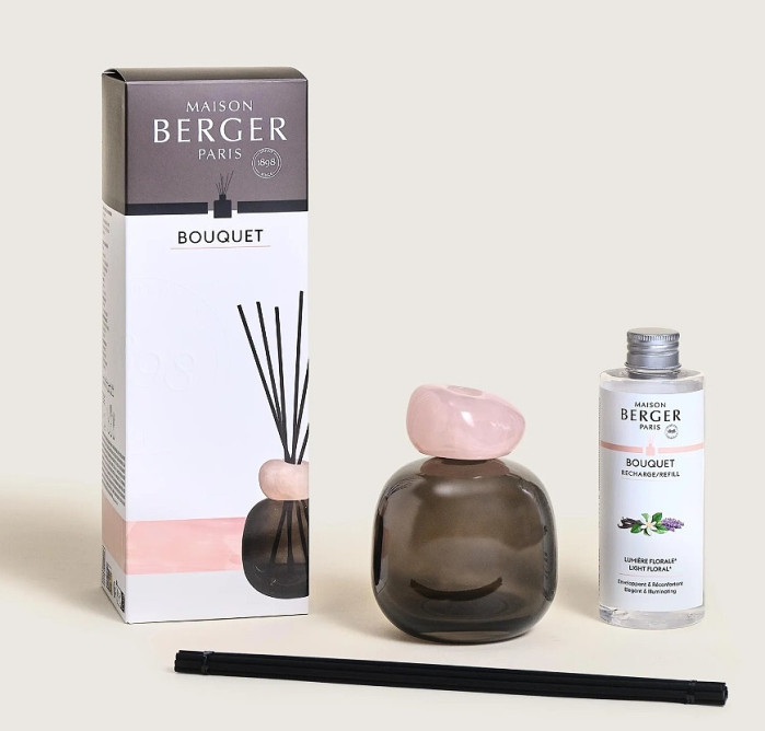 detail Maison Berger MINERAL difuzér 260ml s náplní Light Floral 180ml