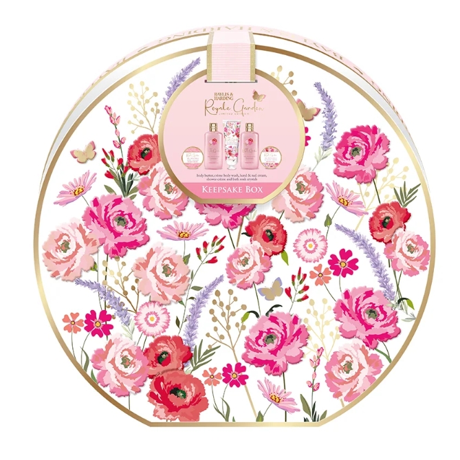 detail Baylis&Harding Royal Garden, velká dárková sada péče o tělo, 5dílná