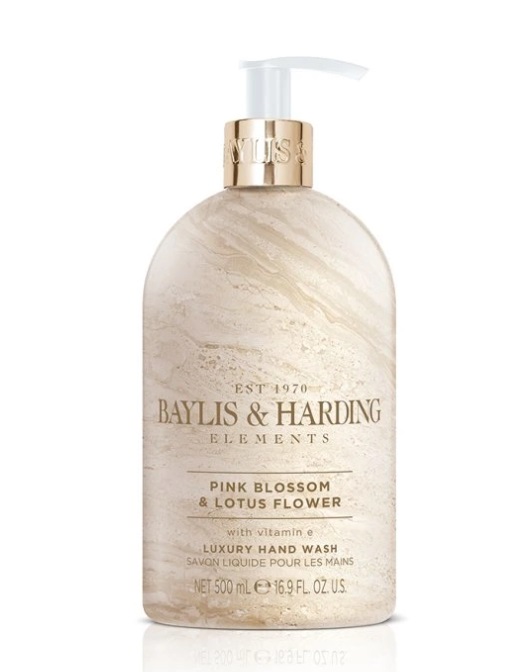 detail Baylis&Harding Tekuté mýdlo - Pink Blossom & Lotus Flower, 500ml