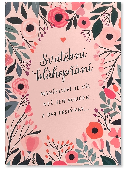 detail Albi Přání s efekty - SVATEBNÍ BLAHOPŘÁNÍ / Manželství je víc ...
