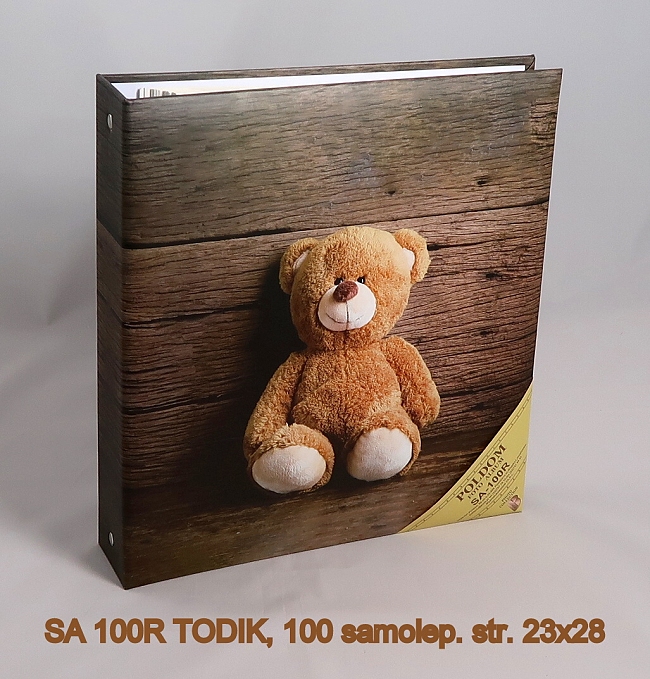 detail Fotoalbum samolepicí 100stran SA-100 Poldom TODIK medvídek