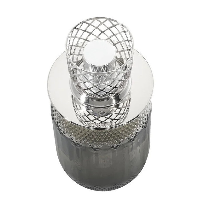 detail Maison Berger EVANESCENCE šedá, katalytická lampa s náplní Mystická kůže