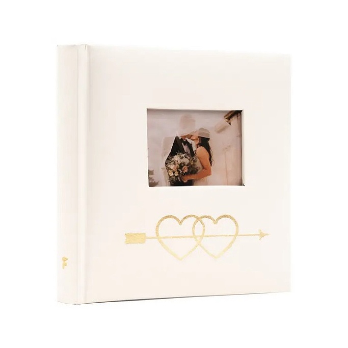 detail Fotoalbum 10x15/50 Fandy 2HEARTS zlaté