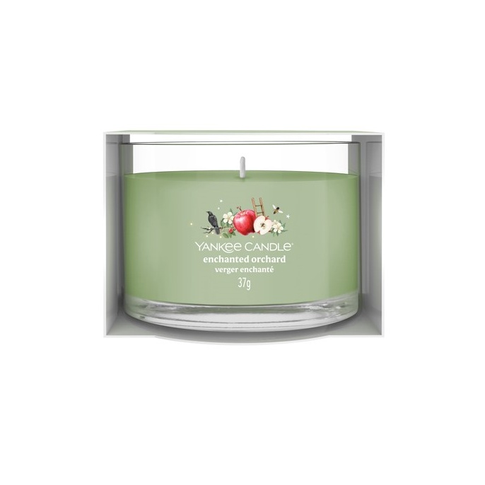 detail Yankee Candle Votiv ve skle 37g - ENCHANTED ORCHARD