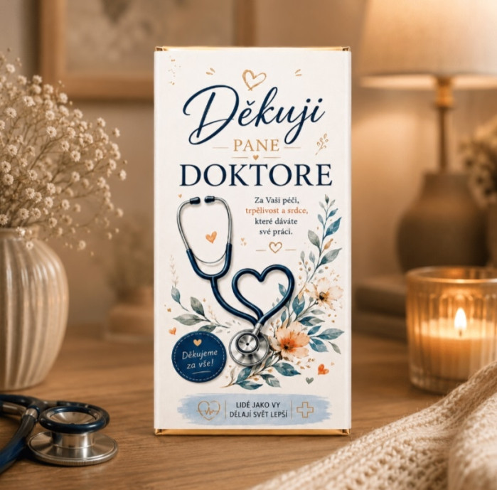 detail Mléčná čokoláda 100g - Děkuji pane dokotore