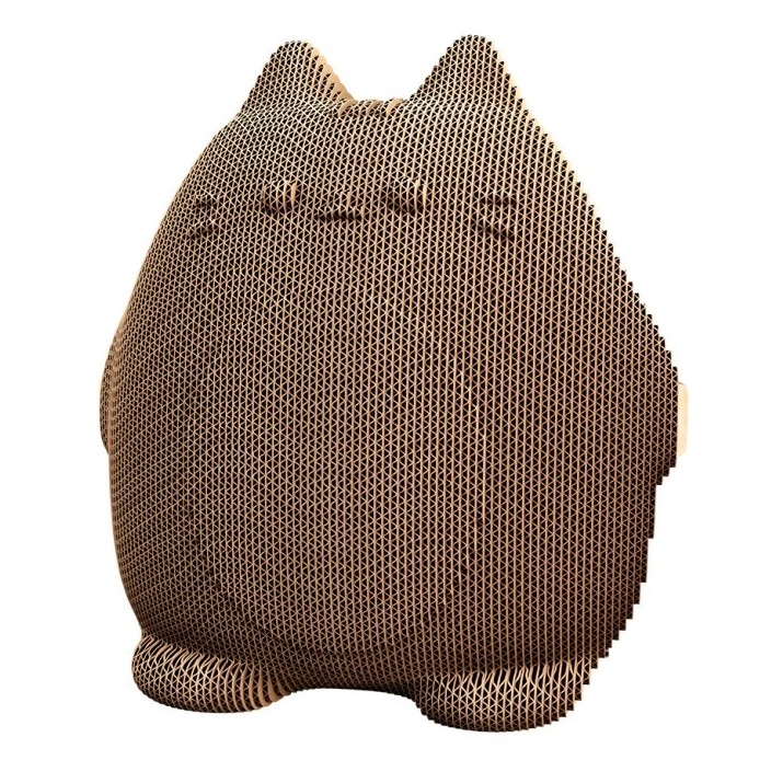 detail Cartonic 3D PUZZLE - CUTE CAT pokladnička, 98 dílků, LEVEL4